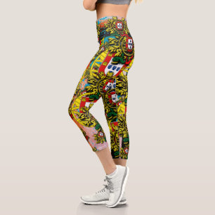 Leggings Capri Portugais conçoit Capris haut taille