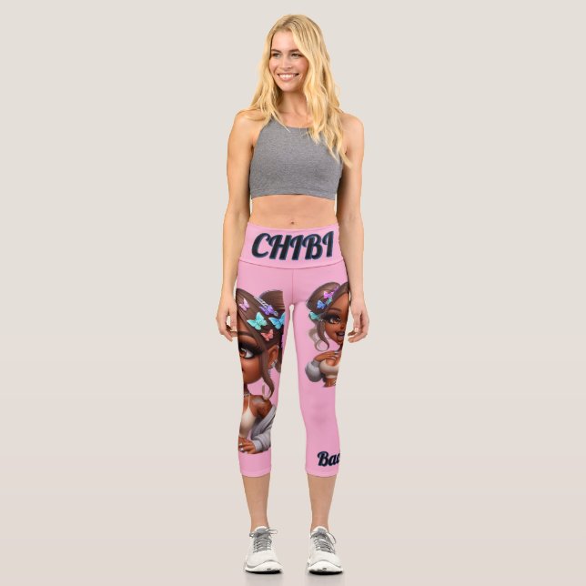 Leggings Capri Poupée CHIBI Baddie (Recto)