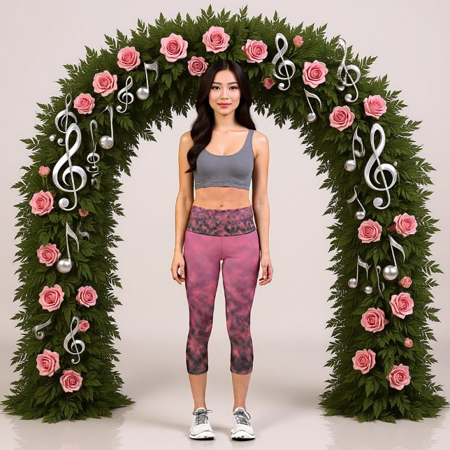 Leggings Capri Poussière de Rêverie (Créateur téléchargé)