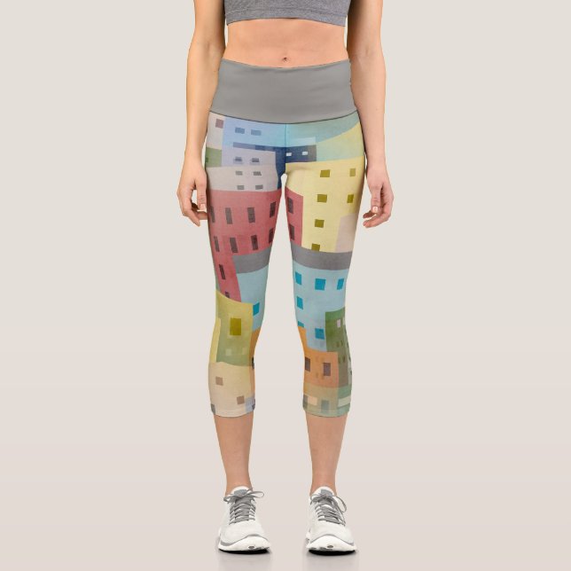 Leggings Capri Printemps en ville (Recto)