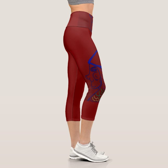 Leggings Capri Queen of the Gnomes (Droite)