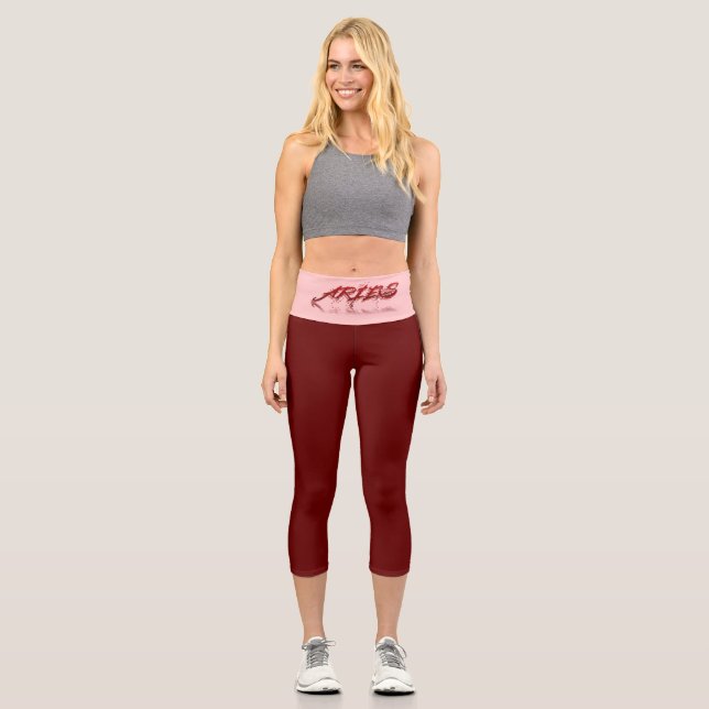 Leggings Capri Réflexion de Aries (Recto)