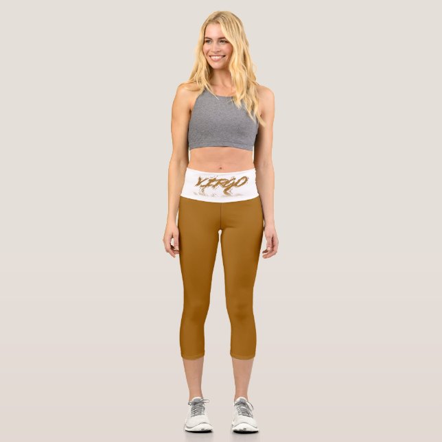Leggings Capri Réflexion virale (Recto)