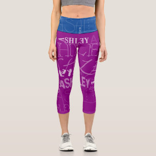 Leggings Capri Reproduction transparente Ashley Choisir la couleu