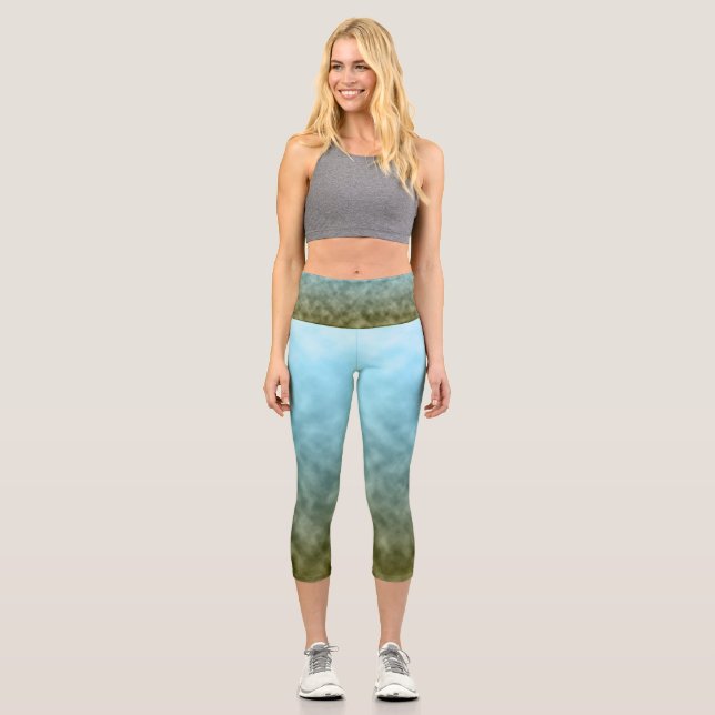 Leggings Capri Respiration entre les rivages (Recto)