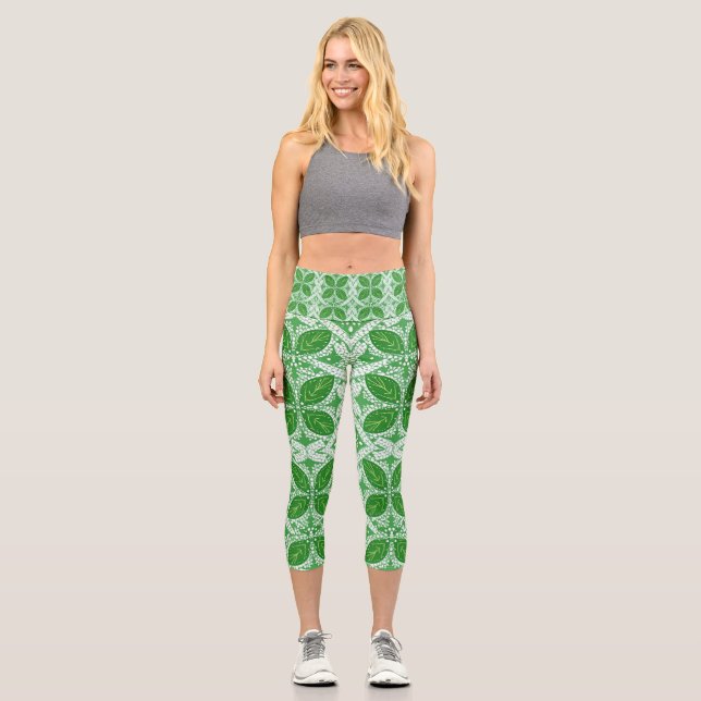 Leggings Capri Rêverie dentelle (Recto)