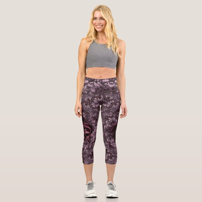 Leggings Capri Rosace Mandala  (Recto)