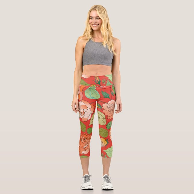 Leggings Capri Rose 26 (Recto)