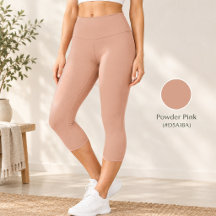 Rose Poudre Uni Vêtements de Sport Actifs