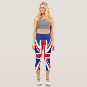 Leggings Capri Royaume-Uni Union Jack Drapeau des colonies britan