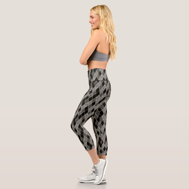 Leggings Capri Safari sauvage  (Gauche)