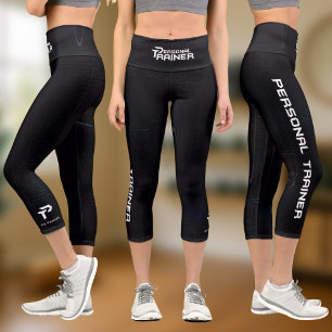 Leggings Capri Salle De Fitness De L'Entraîneur Personnel Personn