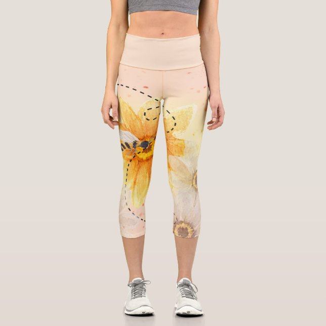 Leggings Capri Sauvez l'abeille (Recto)