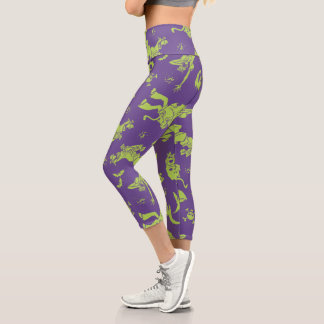 Leggings Capri Scooby-Doo | Shaggy & Scooby Running Scared