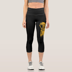 Leggings Capri Scythe man - La Mort, Faucheuse Grim