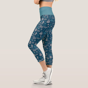 Leggings Capri Seinfeld Motif de mème