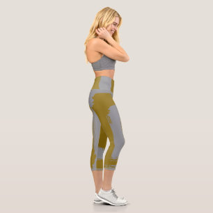 Leggings Capri SlateMuse Gold Capris Taille Haute
