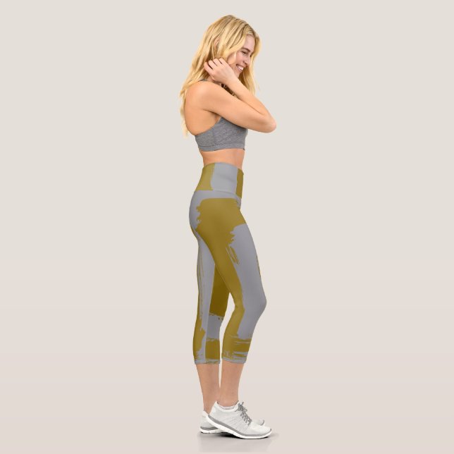 Leggings Capri SlateMuse Gold Capris Taille Haute (Droite)
