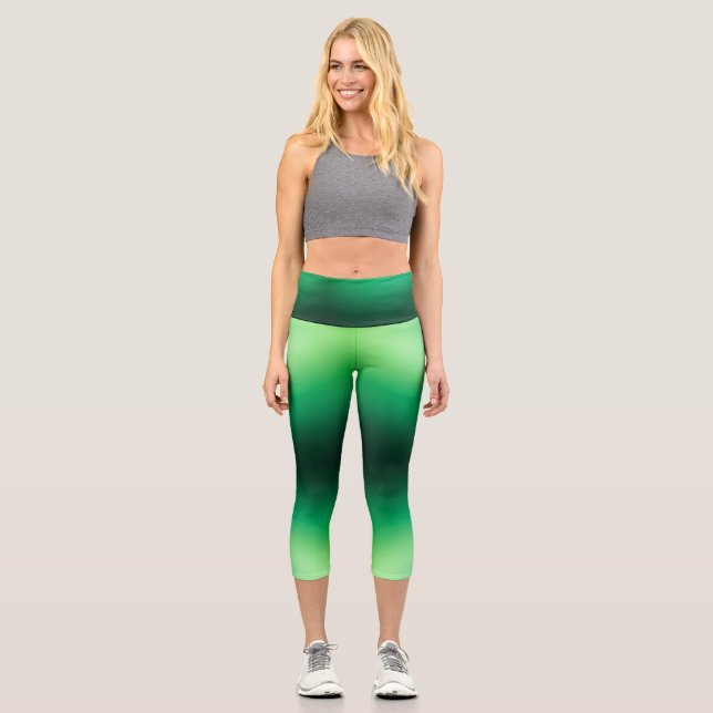 Leggings Capri Souffle de Jade (Recto)
