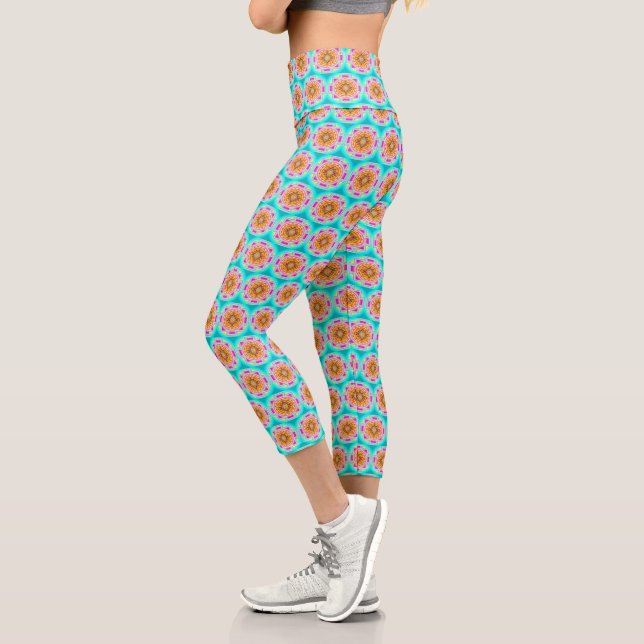 Leggings Capri Sri Yantra (Gauche)