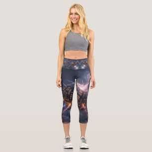 Leggings Capri Stellar Path – Voyage à travers l'univers´4