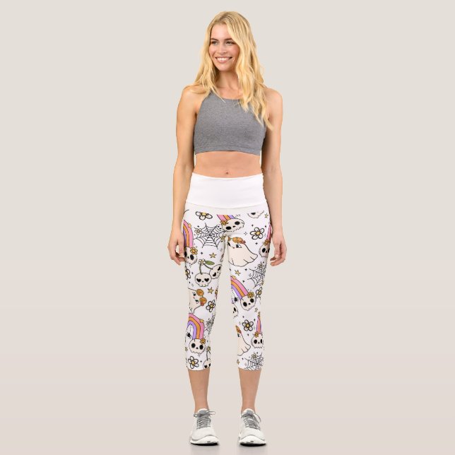 Leggings Capri Style : Capris taille haute (Recto)