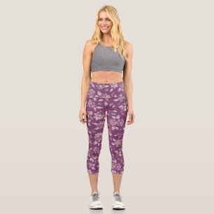 Leggings Capri Style : Capris taille haute sur mesure avec soin,