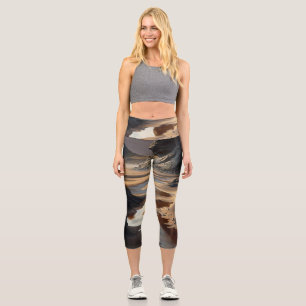 Leggings Capri Sunset