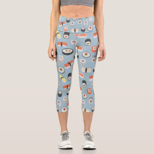 Leggings Capri Sushi Blue