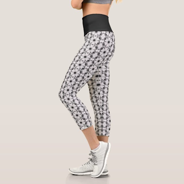 Leggings Capri Symphonie des pétales (Gauche)