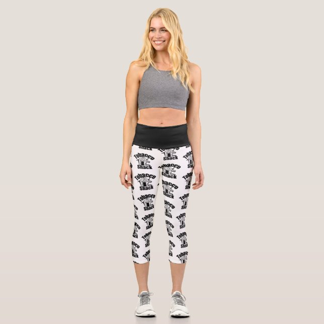 Leggings Capri Tabac Shack Pantalon de Yoga (Recto)