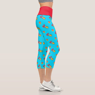 Leggings Capri Taco Love