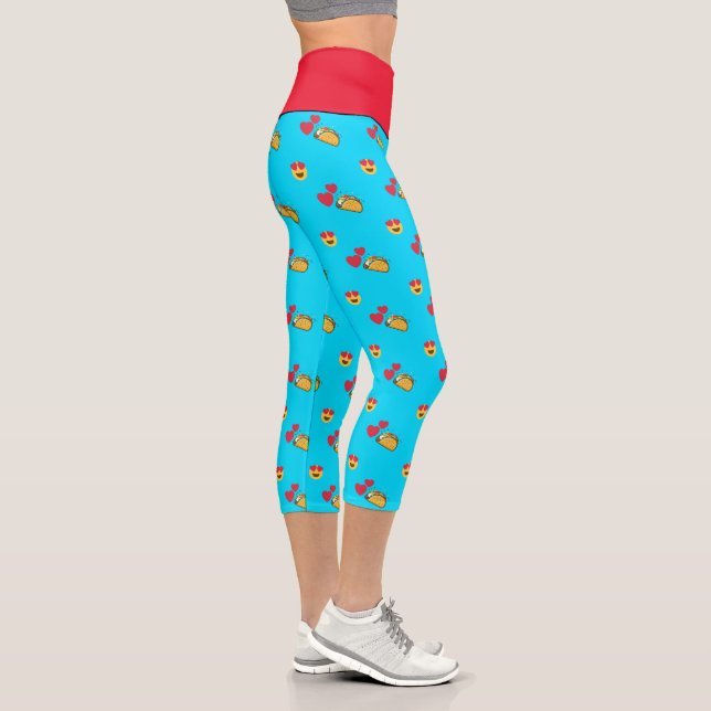 Leggings Capri Taco Love (Droite)