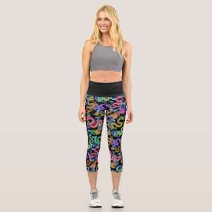 Leggings Capri Tempête du dragon