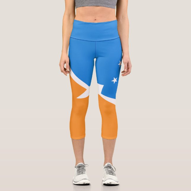 Leggings Capri Terre de Feu (Recto)