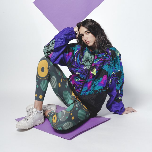 Leggings Capri Textile monochrome (Créateur téléchargé)