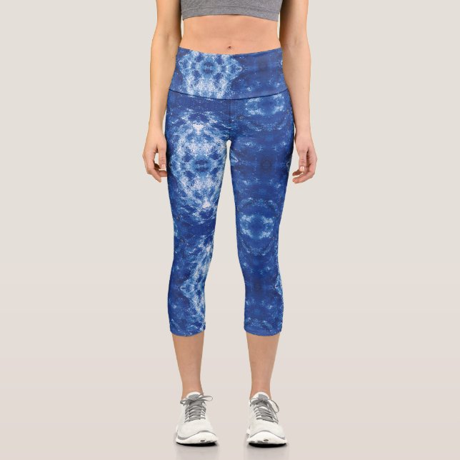 Leggings Capri Textura #10 de la obra Cerezas (Recto)