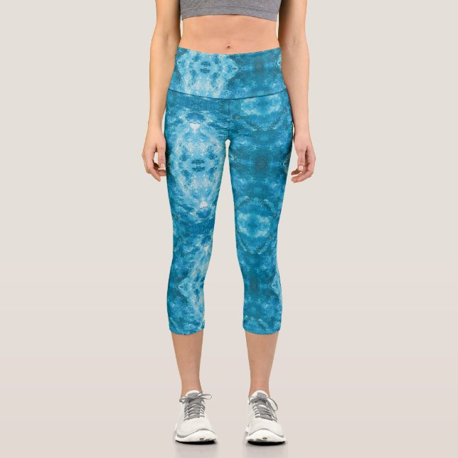 Leggings Capri Textura #11 de la obra Cerezas (Recto)