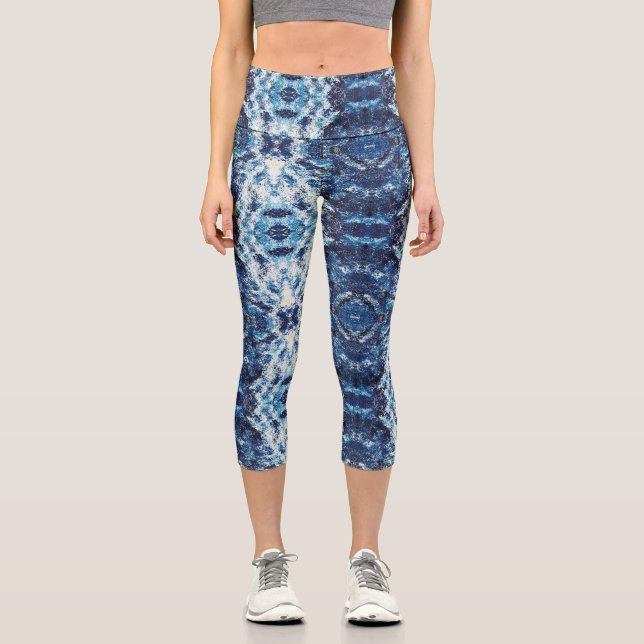 Leggings Capri Textura #12 de la obra Cerezas (Recto)