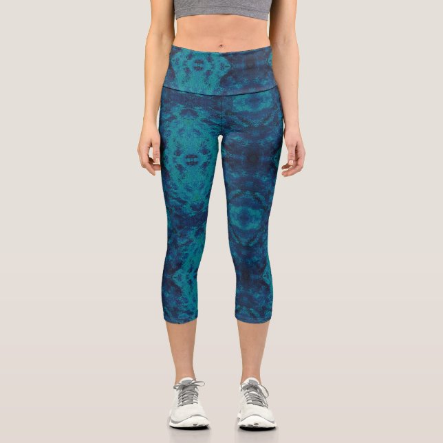Leggings Capri Textura #14 de la obra Cerezas (Recto)