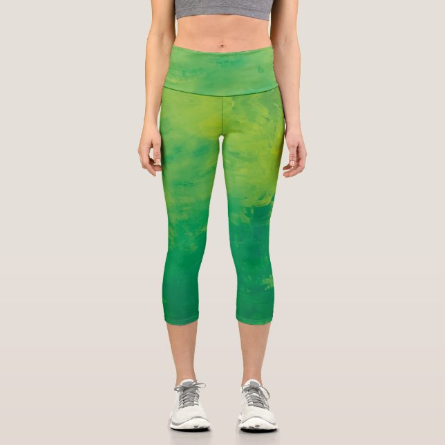 Leggings Capri Textura #14 de la obra Nuit (Recto)