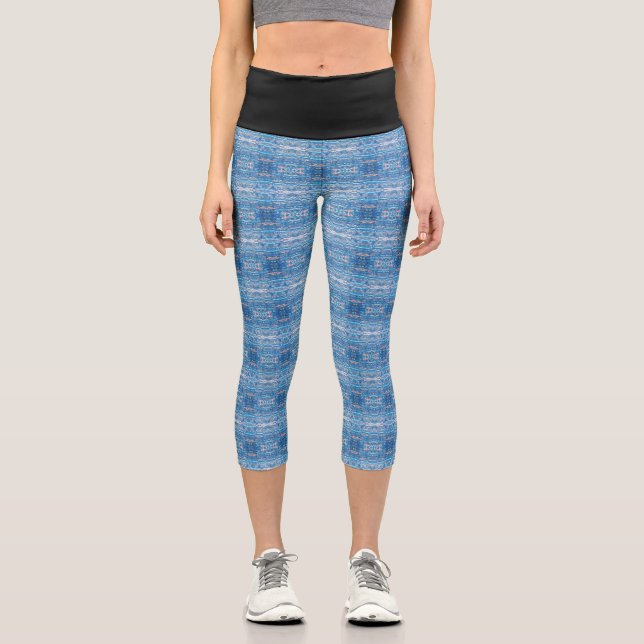 Leggings Capri Textura #16 de obra La roca (Recto)