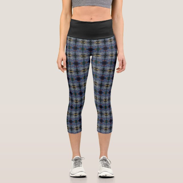 Leggings Capri Textura #1.0 de obra La roca (Recto)