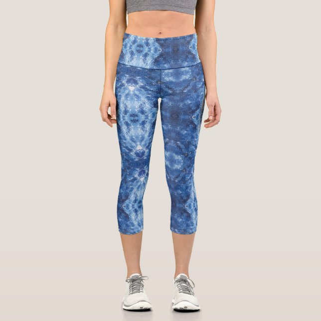 Leggings Capri Textura #1 de la obra Cerezas (Recto)