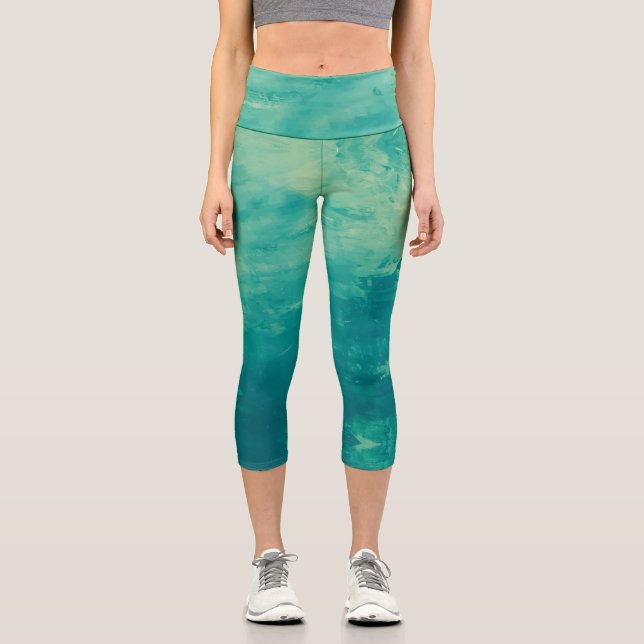 Leggings Capri Textura #24 de la obra Nuit (Recto)
