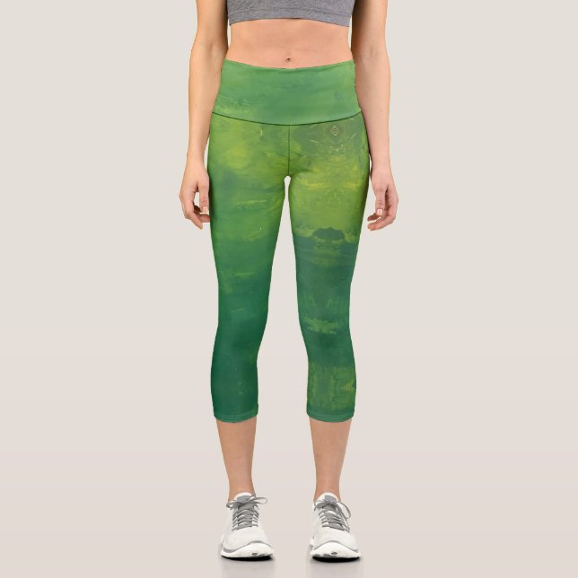 Leggings Capri Textura #2 de la obra Nuit (Recto)