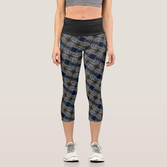 Leggings Capri Textura #35.0 de obra Amanecer (Recto)