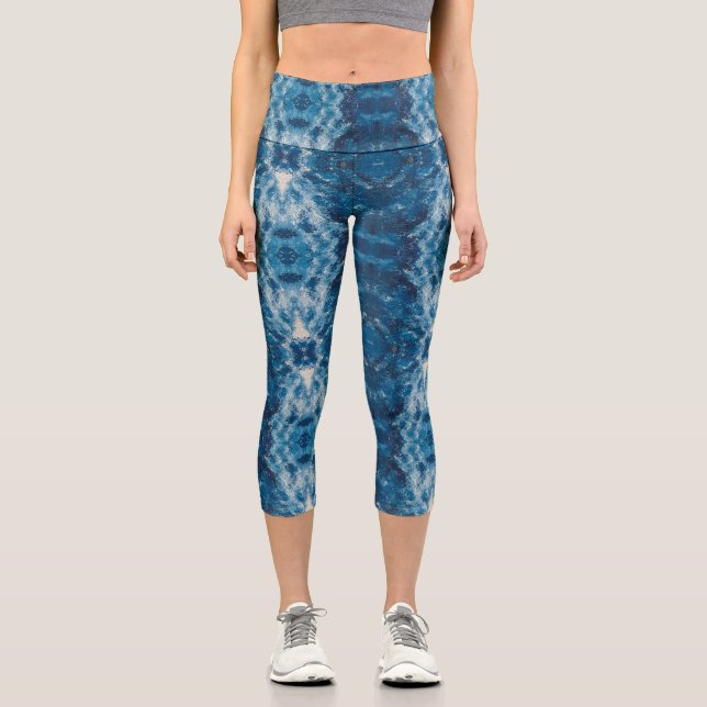 Leggings Capri Textura #3 de la obra Cerezas (Recto)
