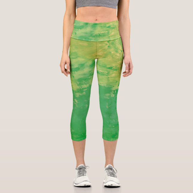 Leggings Capri Textura #3 de la obra Nuit (Recto)