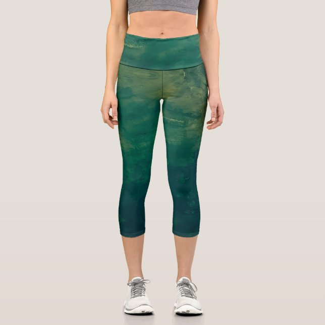 Leggings Capri Textura #49 de la obra Nuit (Recto)